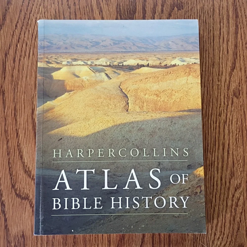 Harper Collins Atlas of Bible History 1st Edition/1st Printing Trade Paperback
